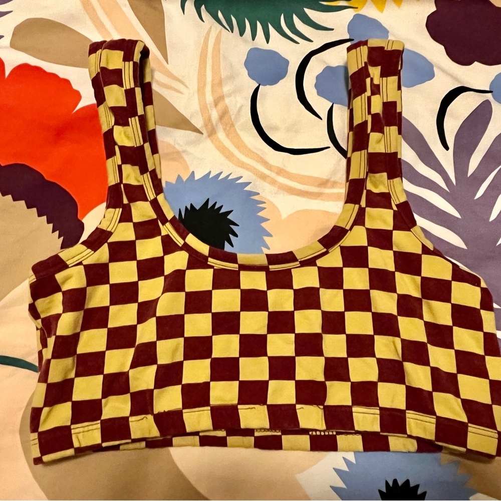 ARQ Wide Strap Bra in Pierrot